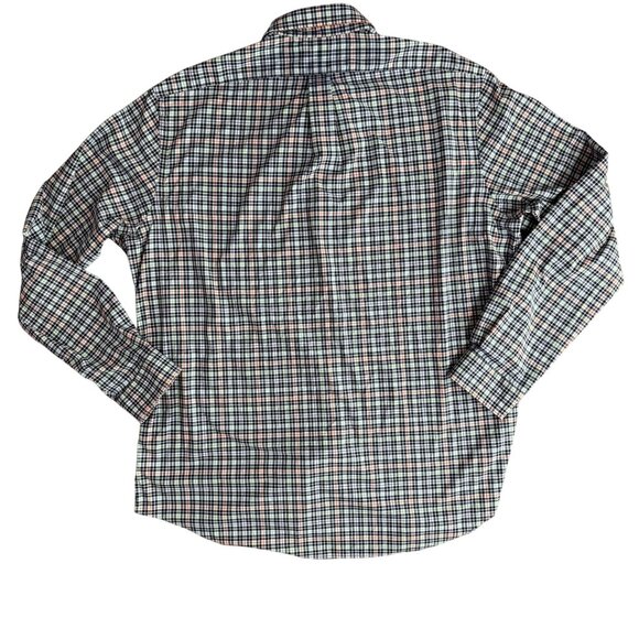 Ralph Lauren Button Down Plaid Dress Shirt Mens Performance Long Sleeve XXL Pony - Picture 6 of 7